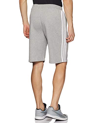 adidas Originals 3-Stripe Sht H Pantalones Cortos de Deporte, Hombre, Gris (Medium Grey Heather), XL