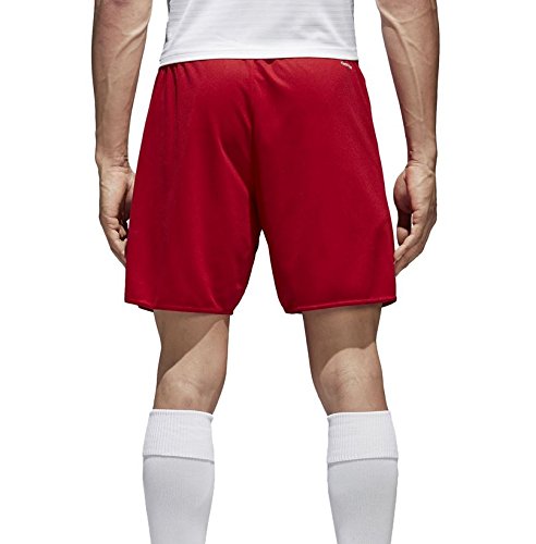 adidas Parma 16 Intenso Pantalones Cortos para Fútbol, Hombre, Rojo/Blanco (Rojo), S