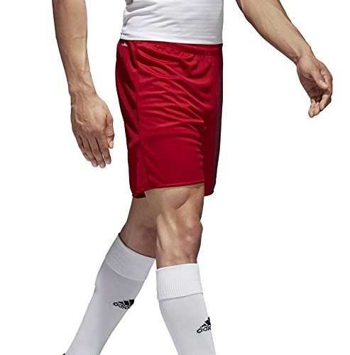 adidas Parma 16 Intenso Pantalones Cortos para Fútbol, Hombre, Rojo/Blanco (Rojo), S