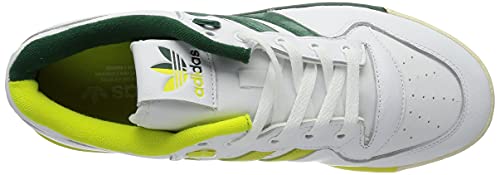 adidas Rivalry Low Premium, Zapatillas Deportivas Hombre, FTWR White Cream White Collegiate Green, 41 1/3 EU