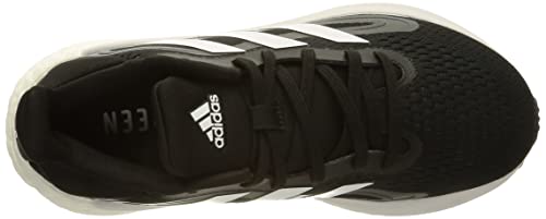 adidas Solar Glide 4, Running Shoe Mujer, Core Black/Cloud White/Grey, 38 EU