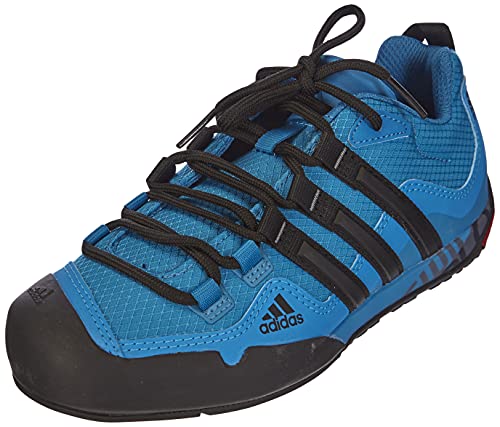 Adidas Terrex Swift Solo, Walking Shoe Hombre, Dark Solar Blue/Core Black/Solar Blue, 43 1/3 EU
