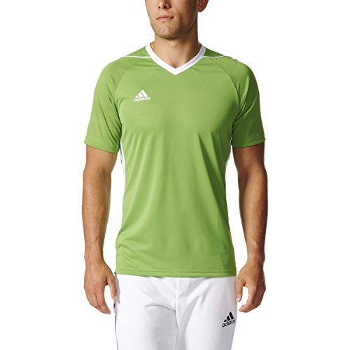 Adidas Tiro 17 Mens Soccer Jersey M Rave Green/White