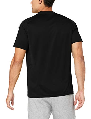 adidas Tiro 19 Camiseta Entrenamiento, Hombre, Negro (Black/White), L