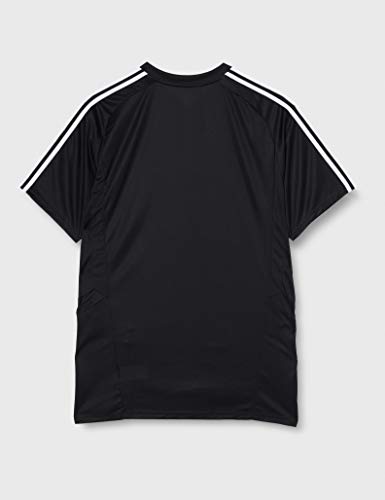 adidas Tiro 19 Camiseta Entrenamiento, Hombre, Negro (Black/White), L