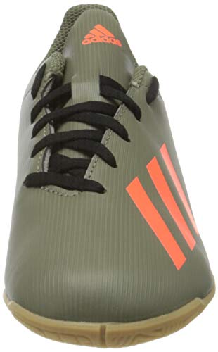 Adidas X 19.4 IN J, Botas de fútbol Unisex niño, Multicolor (Legacy Green/Solar Orange/Core Black Legacy Green/Solar Orange/Core Black), 33 EU