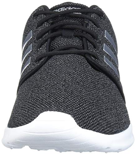 adidas Zapatillas de Correr para Mujer CF Qt Racer W, Core Black Silver Met Grey Three, 42.5 EU