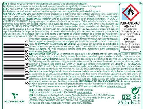 Air Wick Pure Essential Oils Ambientador Flor de Limón - 250 ml