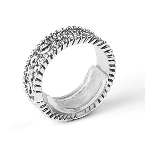 Ajustador de tamaño de anillo, 8 piezas de ajuste de tamaño de anillo de silicona transparente, reductor de tamaño de anillo Anillos invisibles Ajustador de tamaño de anillo de pieza para anillos