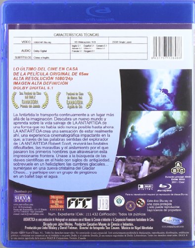 Al filo de lo imposible: Antártida [Blu-ray]