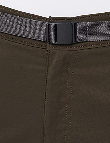 All Terrain Gear by Wrangler 8 Pocket Belted Short Pantalones Cortos de Senderismo, Café Turco, 38 para Hombre