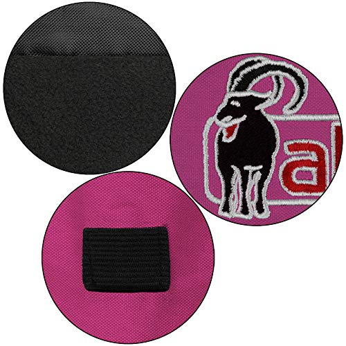 ALPIDEX Bolsa Magnesio Escalada Chalk Bag Bolsa Tiza, Color:Pink Power