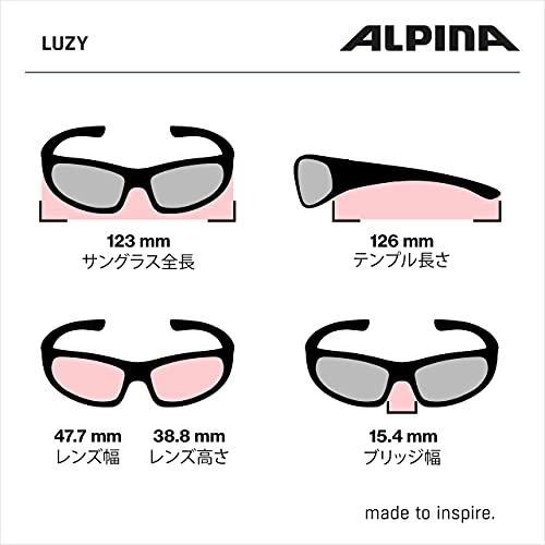 ALPINA Luzy Sunglasses, Bebé-Niños, Frutas del Bosque, One Size