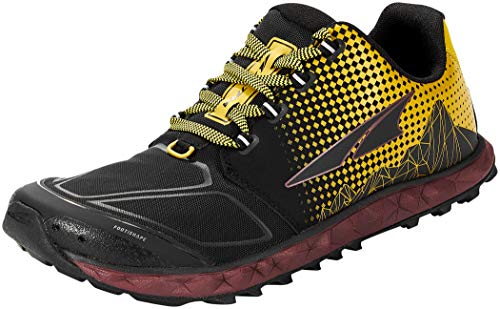 ALTRA Men's AL0A4VQB Superior 4.5 Trail Running Shoe, Yellow/Port - 10 M US