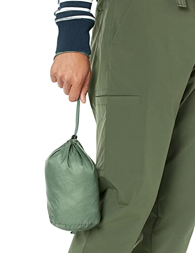Amazon Essentials - Chaleco acolchado, ligero, resistente al agua y plegable para hombre, Verde (Olive Heather), US XL (EU XL - XXL)