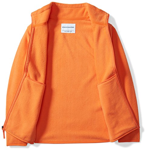 Amazon Essentials Fleece-Outerwear-Jackets, Naranja (Orange Pop), S