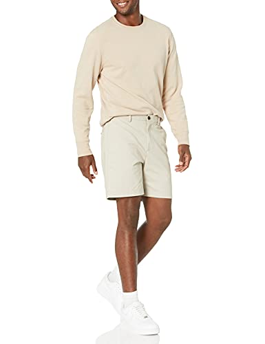 Amazon Essentials – Pantalón corto de corte entallado para hombre (17,78 cm), Beige (Stone Sto), 31W