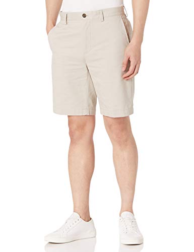 Amazon Essentials – Pantalón corto de corte entallado para hombre (22,8 cm), Beige (Stone Sto), 42W