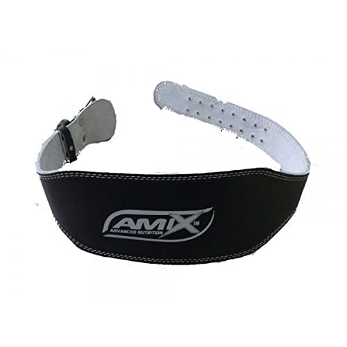 AMIX Cinturón Cuero Negro