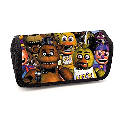Anime Cosplay Five Nights at Freddy 's Pencil Case Pen Box Pen Box Pen Pen Pen Pen Bag for Student Teen