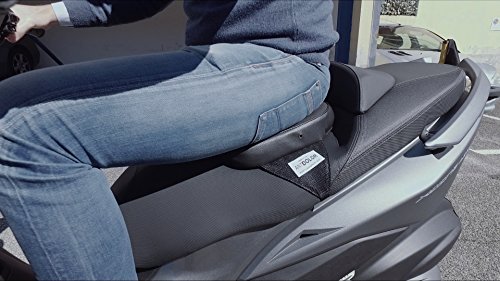 AntiDolor Cuscino Moto & Scooter - Cojín para sillín de moto y escúter, tamaño mediano
