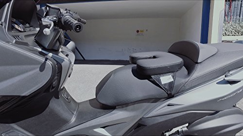 AntiDolor Cuscino Moto & Scooter - Cojín para sillín de moto y escúter, tamaño mediano