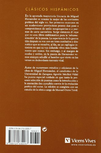 Antologia Poetica Miguel Her. N/c (Clásicos Hispánicos) - 9788431632267