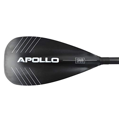 Apollo Speed Paddle Pro – Remo Paddle Surf – Pala Padel de 3 Piezas – 180-220 cm – Remo Paddle Surf de Carbono y Fibra de Vidrio – para Niños y Adultos