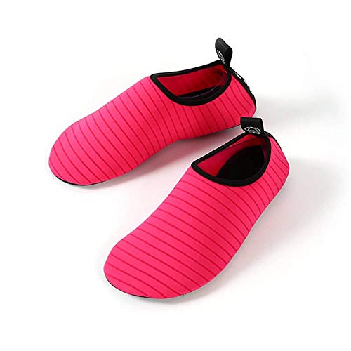 Aqua Shoes Escarpines Hombres Mujer Niños Zapatos de Agua Zapatillas Ligeros de Secado Rápido para Swim Beach Surf Yoga