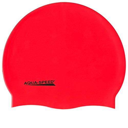 Aquaspeed Mega - Gorro de natación (silicona) Mega / rot 31