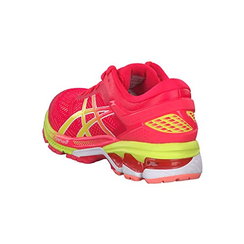 Asics Gel-Kayano 26, Zapatillas de Running Mujer, Rosa (Laser Pink/Sour Yuzu 700), 38.5 EU