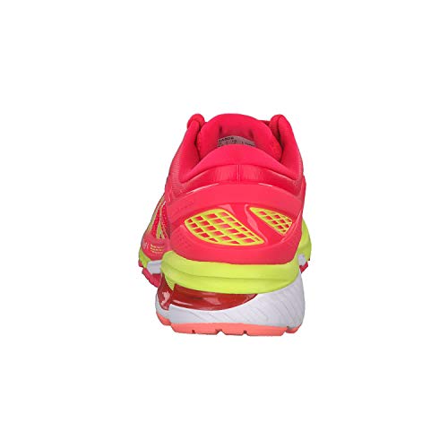 Asics Gel-Kayano 26, Zapatillas de Running Mujer, Rosa (Laser Pink/Sour Yuzu 700), 38.5 EU