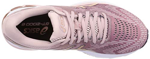 ASICS Gt-2000 8, Running Shoe para Mujer - Watershed Rose/Rose Gold - 39 EU