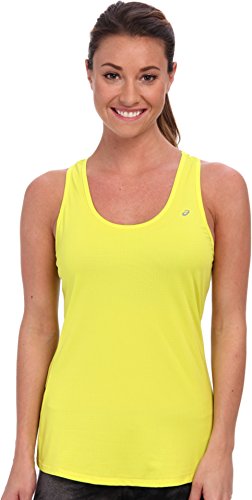 ASICS Top Emma Racerback para Mujer, Mujer, WR1645, Verde Lima, XS