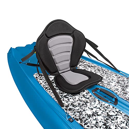 Asiento tapizado de kayak de lujo desmontable antideslizante Kayak tapizado asiento espesar tapizado SUP, asiento de kayak con respaldo alto