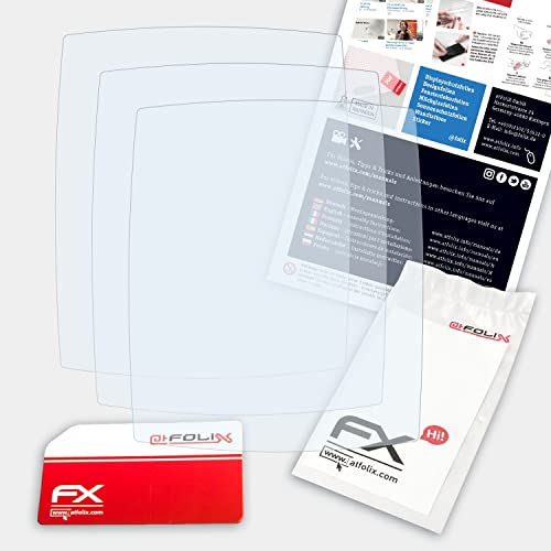 atFoliX Lámina Protectora de Pantalla Compatible con Sigma Rox 10.0 GPS Película Protectora, Ultra Transparente FX Lámina Protectora (3X)