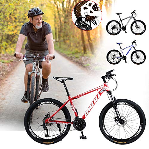 Bicicleta De Montaña Carretera Plegable BMX Adulto Specialized Amortiguador Velocidad Ajustable AleacióN De Aluminio Trek Bicicleta (26 Pulgadas)