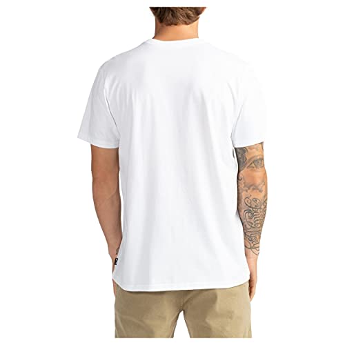 Billabong Inversed-Camiseta para Hombre, White, S