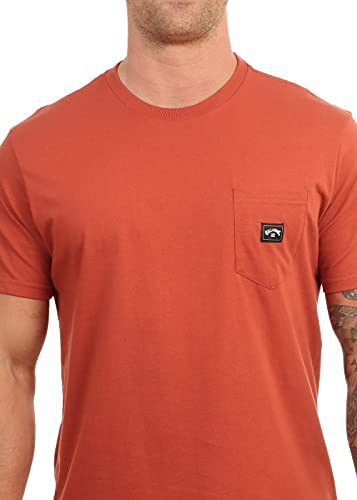 Billabong Stacked - Camiseta - Hombre - L - Rojo