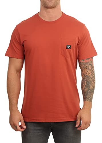 Billabong Stacked - Camiseta - Hombre - L - Rojo