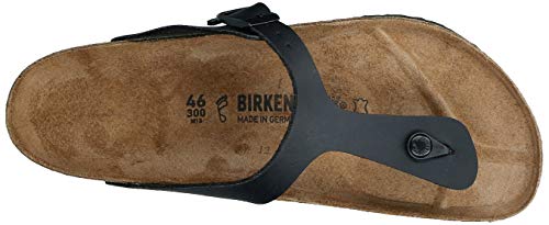 Birkenstock Schuhe Gizeh Birko-Flor Normal Black (043691) 38 Schwarz