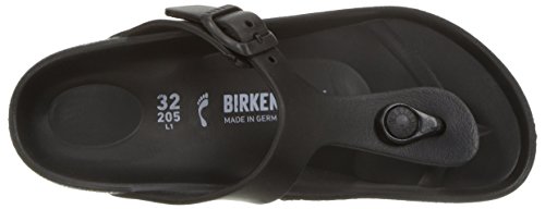 Birkenstock Schuhe Gizeh EVA Schmal Black (128423) 34 Schwarz