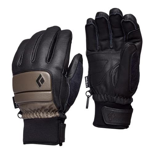 Black Diamond Spark Warm and Weatherproof Gloves, Unisex Adulto, Walnut, X-Small