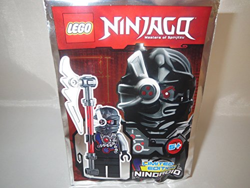 Blue Ocean Lego Ninjago Figura nindroide con mächtiger Techno de Sense – Limited Edition – 891730 – Bolsa de