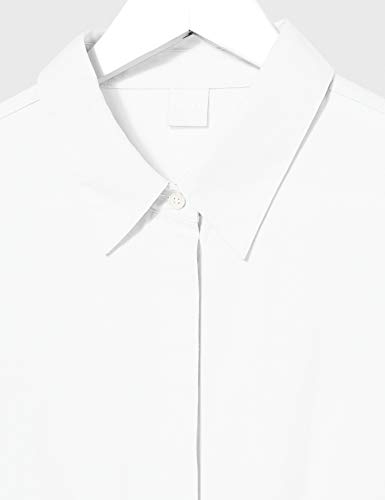 BOSS Carusa Blusa, Blanco (White 100), 38 (Talla del Fabricante: 36) para Mujer