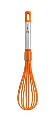 BRA Efficient Batidora de Cocina, Acero INOX, Nailon y Silicona, Naranja, 31 cm