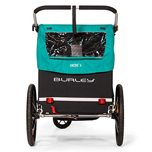 Burley Encore X - Remolque para Bicicleta para niños, Color Turquesa
