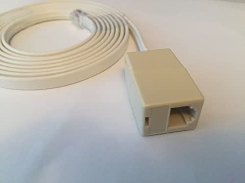 Cable de extensión Truma para sistema de caja Truma iNet, caldera Truma Combi, panel de control Truma, unidad de aire acondicionado Truma. (Zócalo + Longitud del cable: 30 cm)