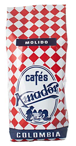 Cafés AMADOR - Café MOLIDO EXTRAFINO Natural Arábica - COLOMBIA (Molienda para Café Turco) 250g