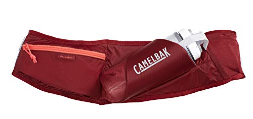 CamelBak Flash Belt Cinturón de hidratación, Unisex Adulto, Burgundy/Hot Coral, 17oz